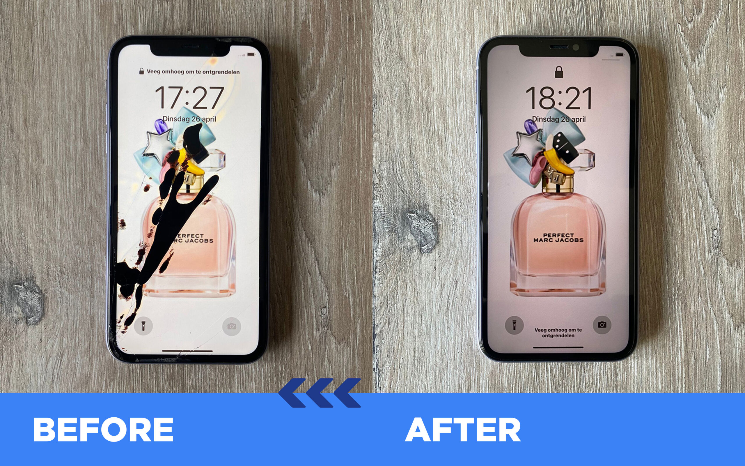 iPhone scherm reparatie