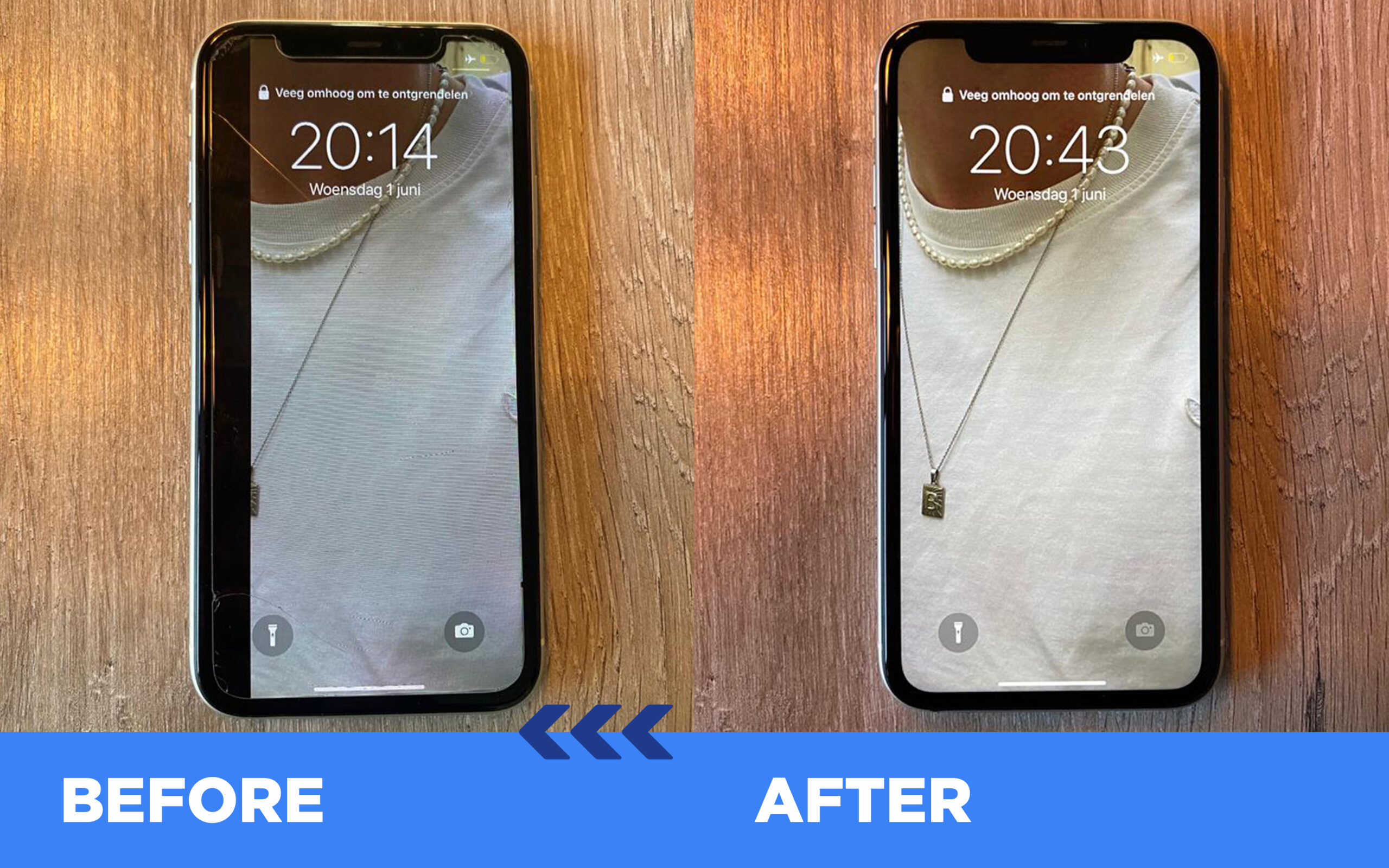 iPhone scherm reparatie
