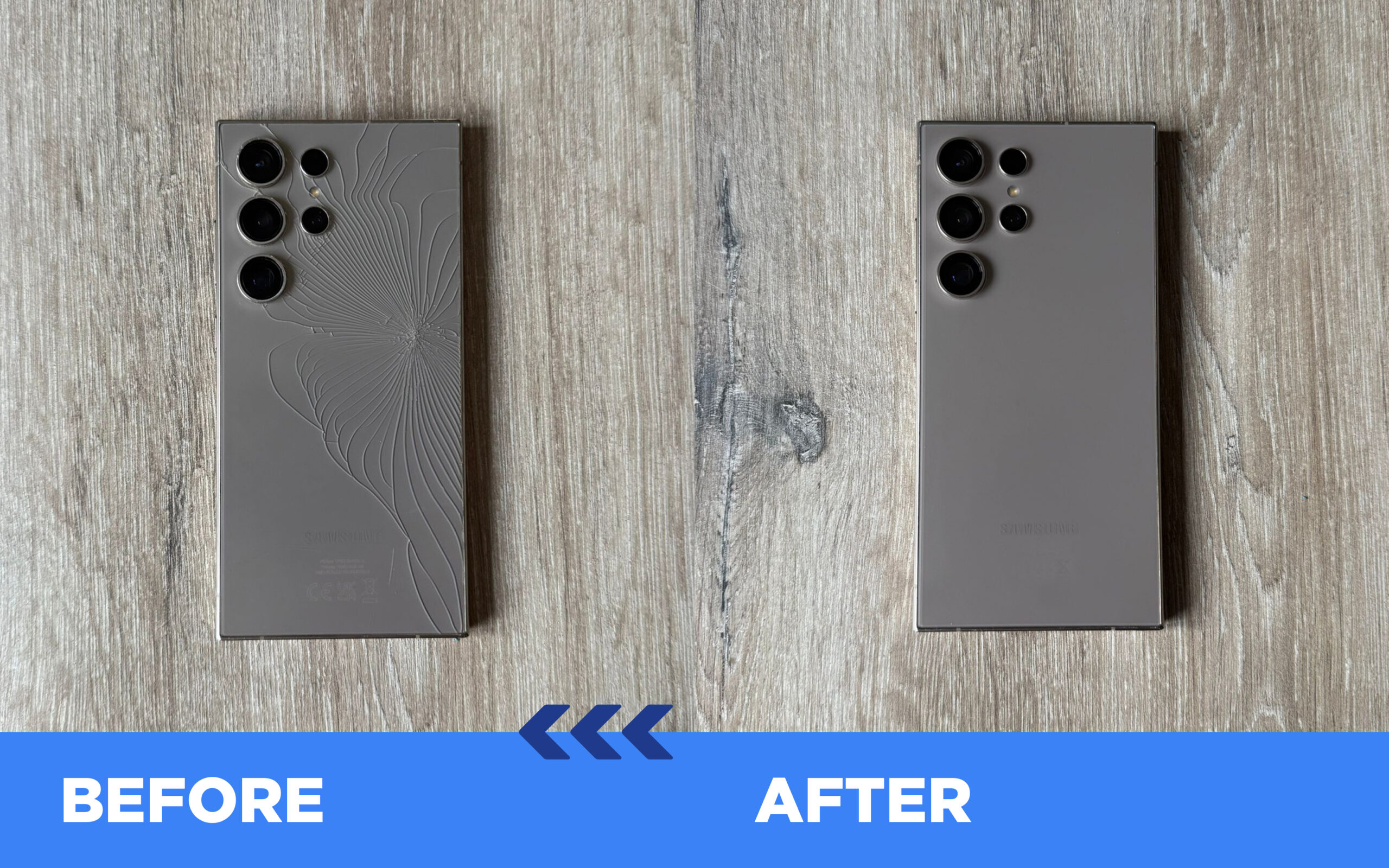 Samsung achterkant reparatie