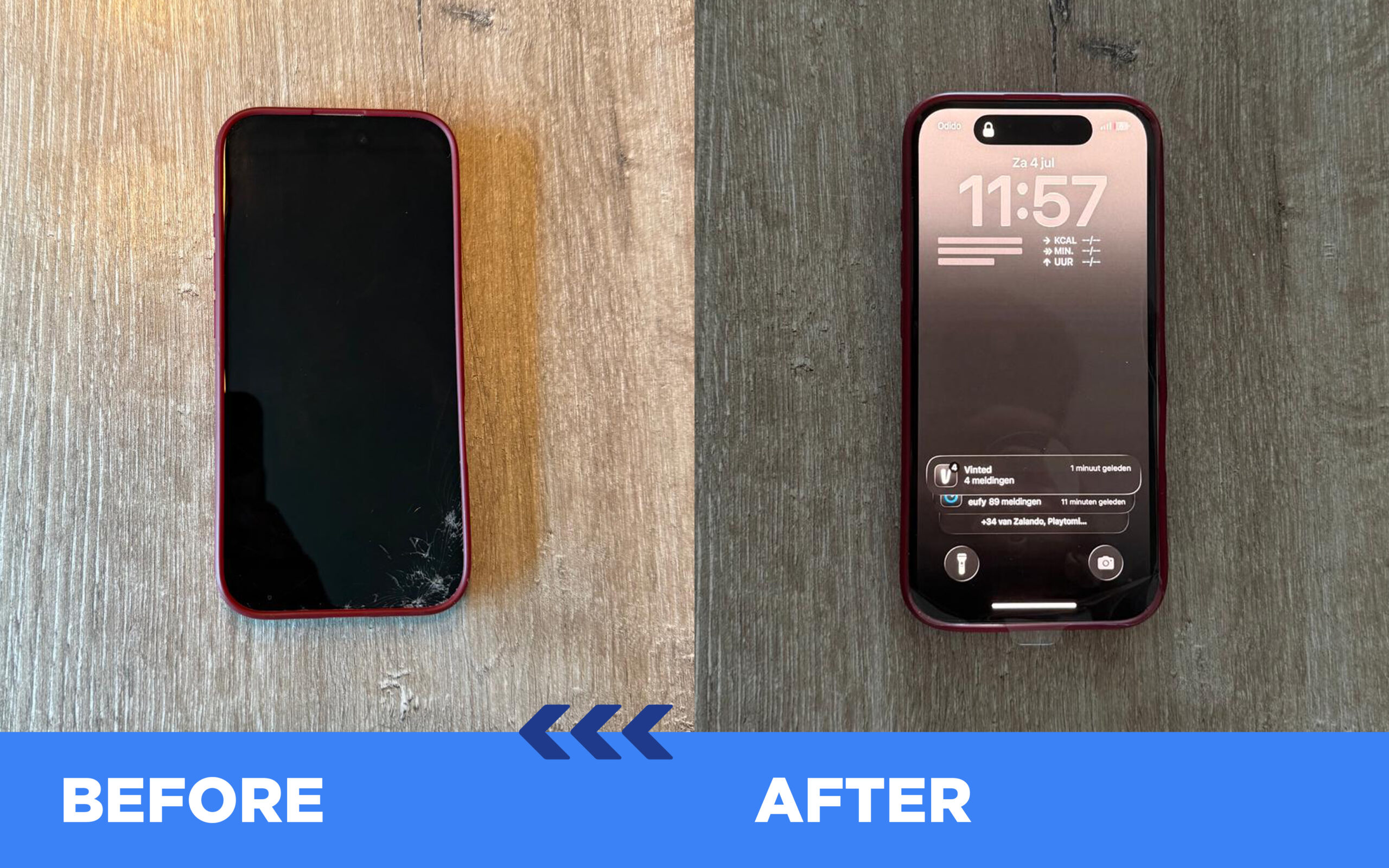 iPhone scherm reparatie